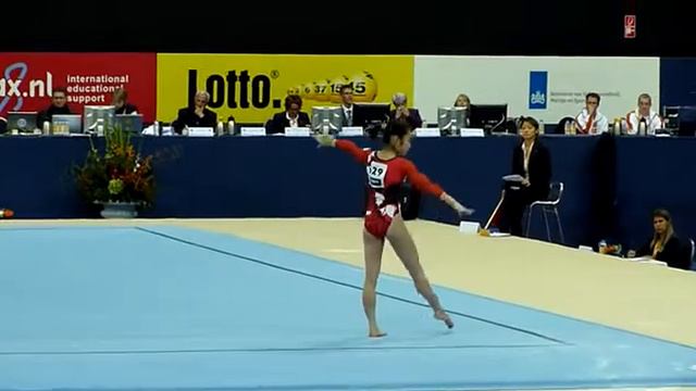 Tsurumi Koko JPN FX qualification Worlds 2010 смотреть онлайн