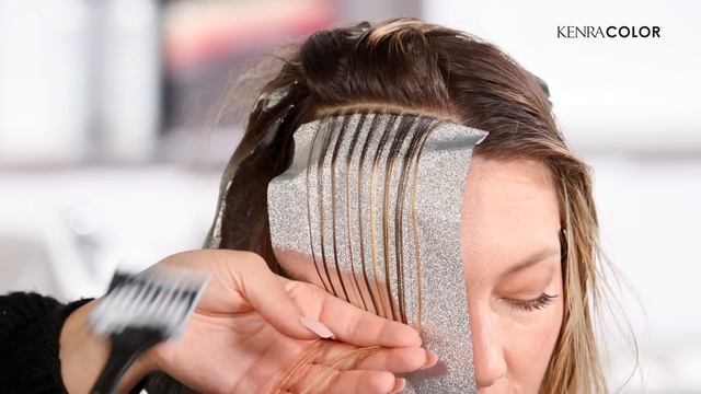 How To Highlight Using High Lifts | Ultra Lift Blonding Technique | Kenra Color