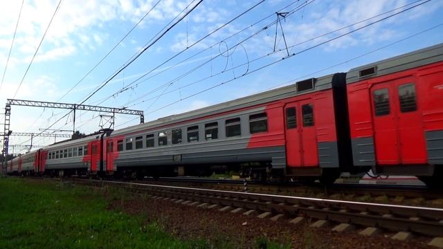 Электропоезд ЭД4М-0063 сообщением "Нижегородская - Купавна" смотреть онлайн