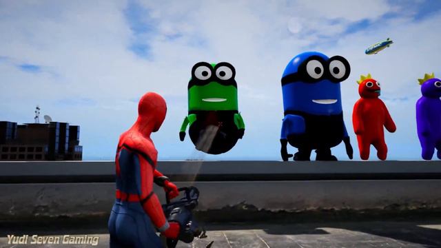 GTA 5 Epic Ragdolls | Spider-Man Jumps/Fails ep.212 смотреть онлайн