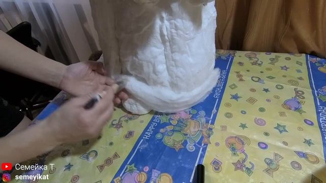 Поделки на Новый год! Дед Мороз под ёлку своими руками. Новогодние поделки. Diy christmas decor ❄️? смотреть онлайн