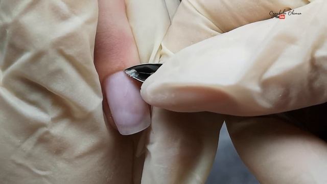 Переделка маникюра от топового мастера Москвы. Ногти цвета неожиданности, дизайн тяп-ляп. Втирка смотреть онлайн