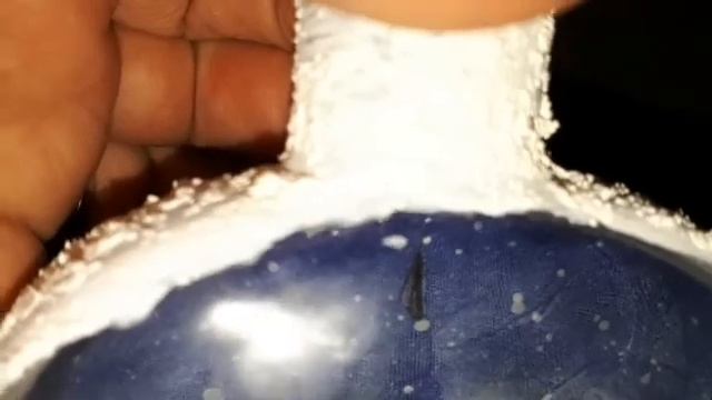 Зимний пейзаж.Декор бутылки. Обратный декупаж. смотреть онлайн