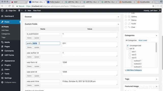 USP Pro - 26. Prefix Custom Fields смотреть онлайн