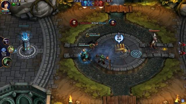 Solstice Arena - Speed MOBA - Upthevale Playing Ranked Yoshimi смотреть онлайн