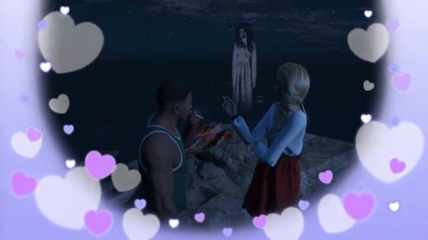 What Happens if Franklin Meets The Loading Screen Girl in GTA 5? (Secret Date)