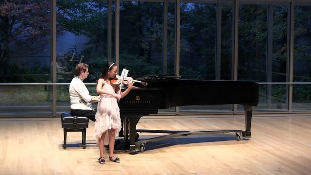 Isabella Lin CIM 2016 Fall Violin Recital 1 - Vieuxtemps Ballade et Polonaise