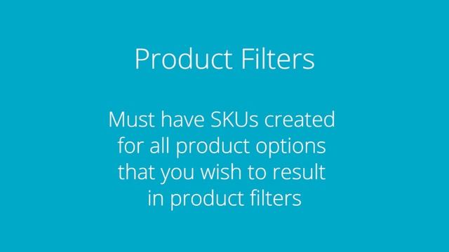 Product Filtering - Manage Store | Bigcommerce University смотреть онлайн