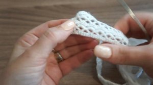 ВЯЗАНАЯ КОСЫНКА КРЮЧКОМ