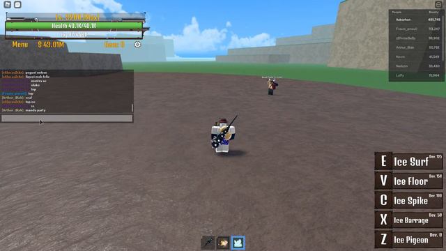 {Roblox King Legacy} Обзор на фрукт лёд смотреть онлайн