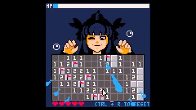 Artemis' Minesweeper (Full Playthrough) A mashup of bullet hell and minesweeper! смотреть онлайн