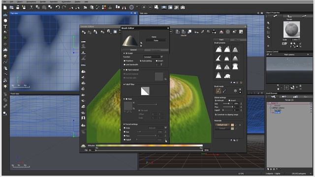 31 terrain editor standard terrain paint tab. Introduction to Vue 2015 tutorials. смотреть онлайн