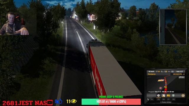 ?EURO TRUCK SIMULATOR 2 ?"Maszyna gwizda tylko kierowca piz**" ? #TSNO смотреть онлайн