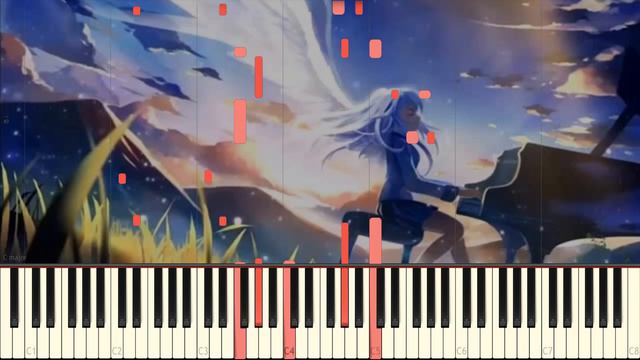 Theme Of SSS - Angel Beats OST | Piano Tutorial | PianoDeuss | Synthesia