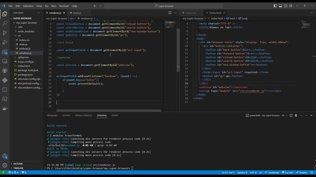 Learn Electron js by creating an Always On Top Browser смотреть онлайн
