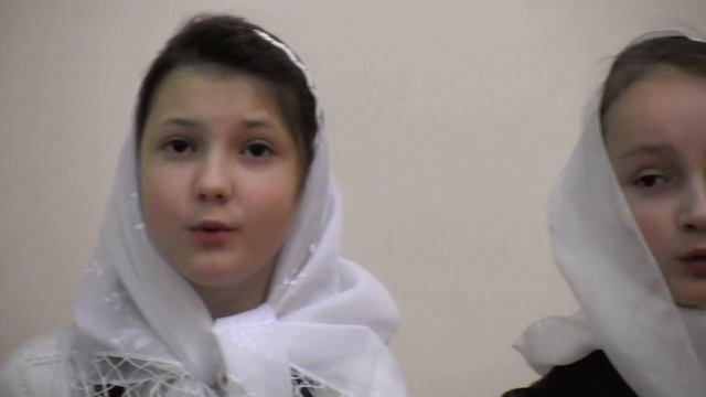 Дети поют в храме песню Ангелы надежды. Студия Фавор смотреть онлайн