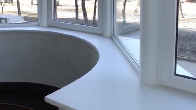 Подоконники из искусственного камня | Компания Акрил Маркет смотреть онлайн