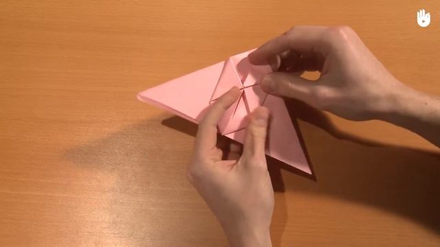 Оригами: объемный зайчик смотреть онлайн