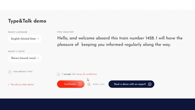 VOICE AI - Test the neural voices for free - tutorial смотреть онлайн