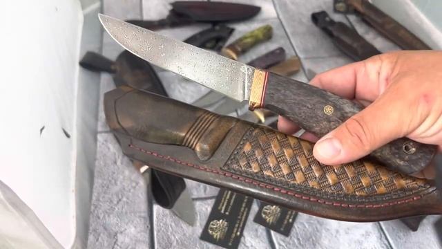 Ножи из нержавеющего дамаска - выставка продажа. Ответы на вопросы ! смотреть онлайн