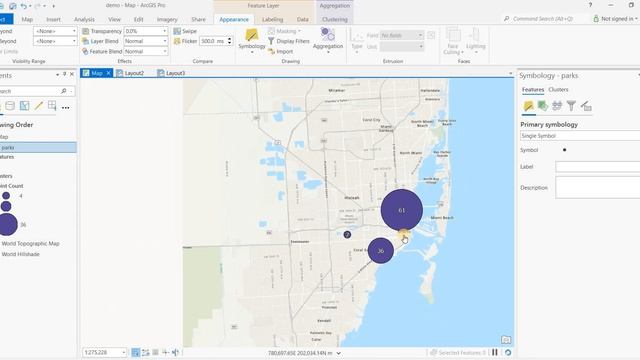Clustering and Heat Maps in ArcGIS Pro (ESRI) смотреть онлайн