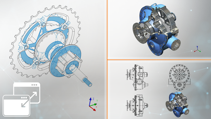 T-FLEX CAD 17 - Управление рабочим окном.mp4 смотреть онлайн