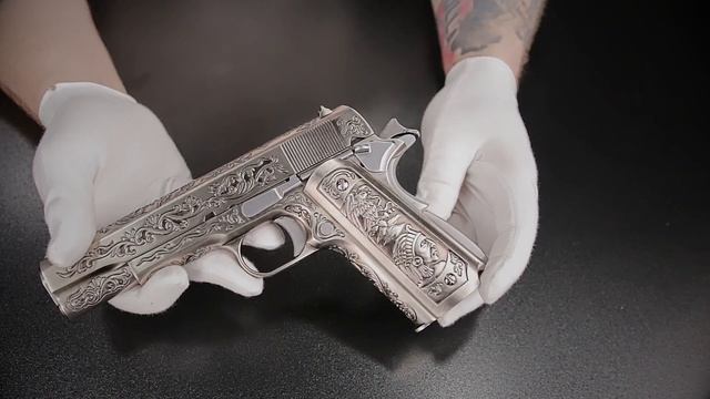 Обзор на WE COLT 1911 Classic FLORAL. Страйкбольный пистолет. смотреть онлайн