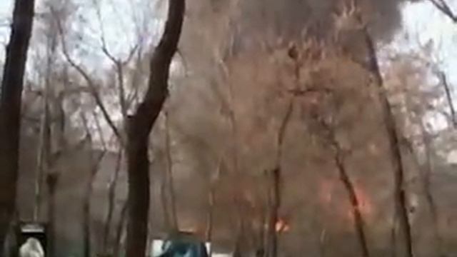 Пожар складских помещений в" Столичном" .Алматы 29 марта смотреть онлайн