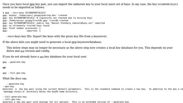 ERROR: One or more PGP signatures could not be verified, arch linux смотреть онлайн