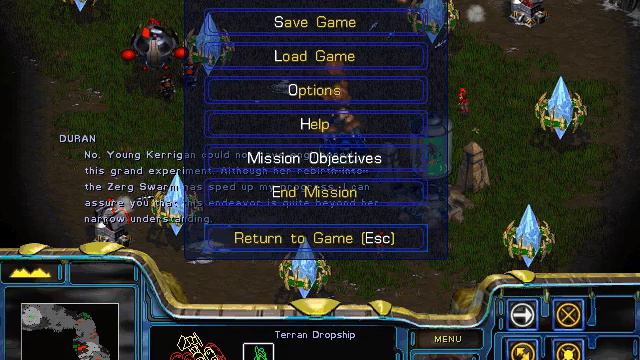 Starcraft Brood War (original version) Protoss mission Extra Dark Origin Speedrun смотреть онлайн