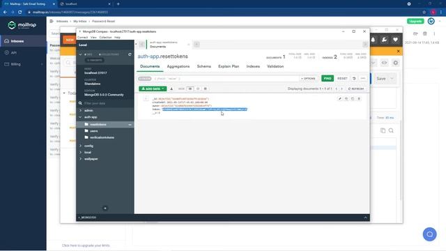 Password Reset inside Node JS - MERN Stack Project - Day 18 смотреть онлайн