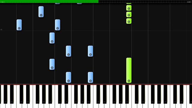 Rammstein - Adieu Piano Tutorial смотреть онлайн