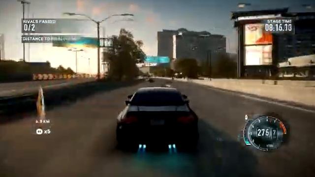 NFS The Run (Beating NIKKI and MILA) смотреть онлайн