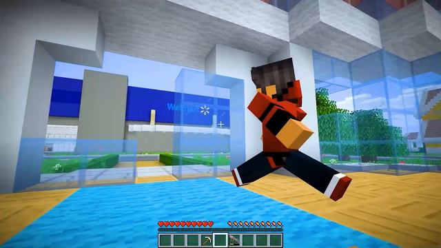 Living with a PRO GAMER DAD in Minecraft! смотреть онлайн