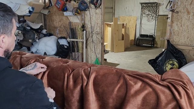 Спинка дивана в каретной стяжке. Радиусная каретная стяжка смотреть онлайн