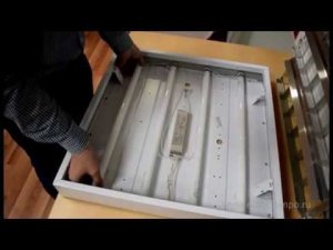 Как переделать люминесцентный светильник в светодиодный. Лампы с односторонним подключением!!!