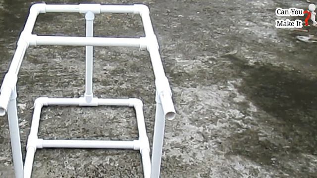 How to make a table at home with PVC pipes | DIY computer table | Part - I смотреть онлайн