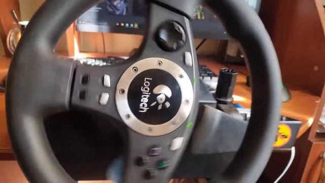 Решение проблемы с рулём Logitech Driving Force Pro, руль не может откалиброваться смотреть онлайн