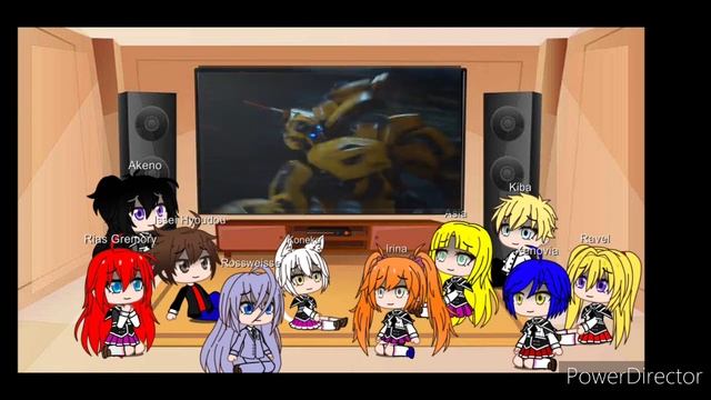 Highschool dxd Characters React to Bumblebee Rise Up Song Gacha смотреть онлайн