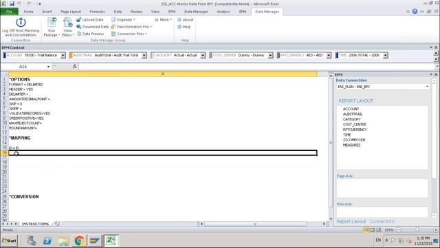SAP BPC || 11.Data Manager || DATA LOAD || ACCOUNT DATA FROM BW смотреть онлайн