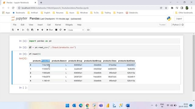 Pandas Introduction for data science смотреть онлайн