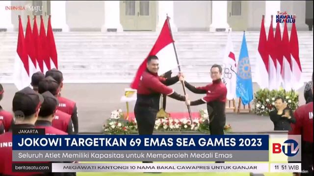 Target Medali SEA Games 2023, Jokowi: Saya Minta Emasnya di Atas 69 смотреть онлайн