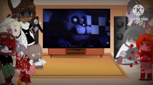 Fanf future kids react to the bonnie song(a bit lazy)