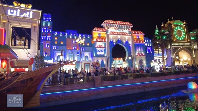 【4K】Global Village Dubai 2021 - Season 26 | New Attractions with Amazing Fireworks | Jhigz Ortua смотреть онлайн
