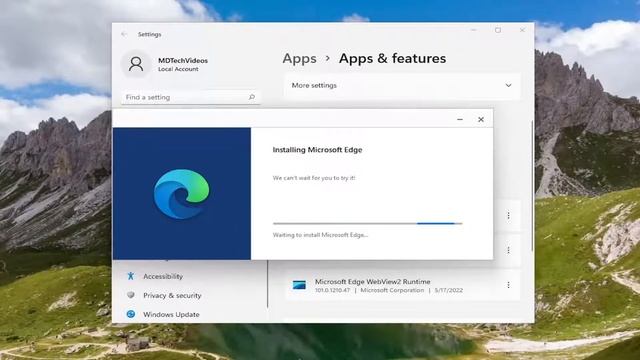 Microsoft Edge Is Showing Blank White Screen on Windows Computer - Fix [Tutorial] смотреть онлайн