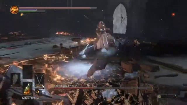 Dark Souls 3 - The road to Friede's Scythes - Friede kill (SL49, Sellsword Twinblades) смотреть онлайн