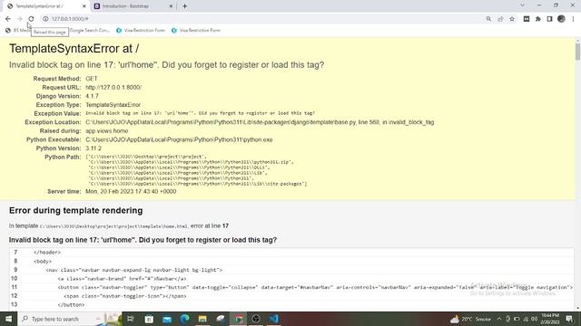 How to create navbar in Django смотреть онлайн