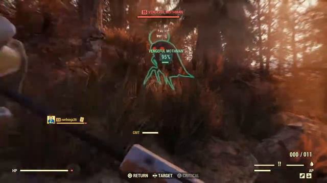 MothMan Attack!! - Fallout 76 смотреть онлайн