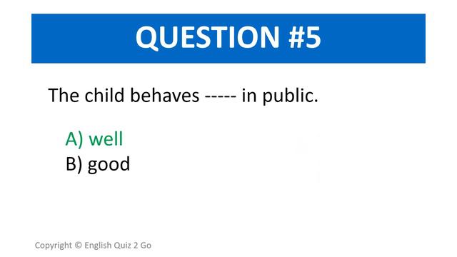 DO NOT MAKE THIS GRAMMAR MISTAKE ‘Adjective’ VS ‘Adverb’ | ENGLISH QUIZ смотреть онлайн