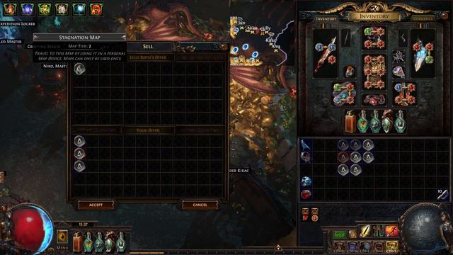 Map Vendor Recipes in Path of Exile смотреть онлайн
